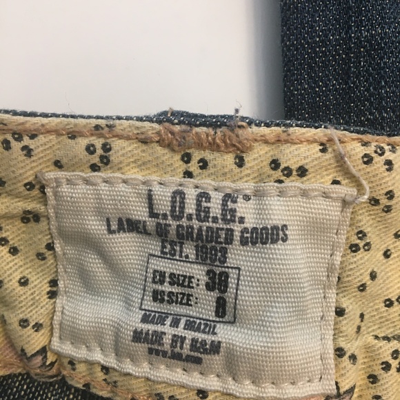 🇺🇸L.O.G.G. Low Rise Jeans Boho Chic Size 8 - Picture 4 of 6